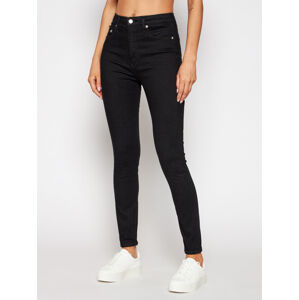 Calvin Klein dámské černé džíny Ankle - 25/NI (1BY)
